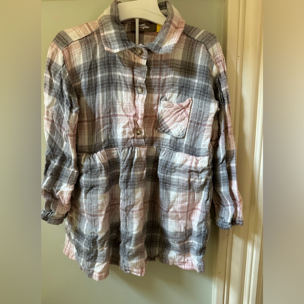 Rumi Ryder Size 3 Flannel Dress